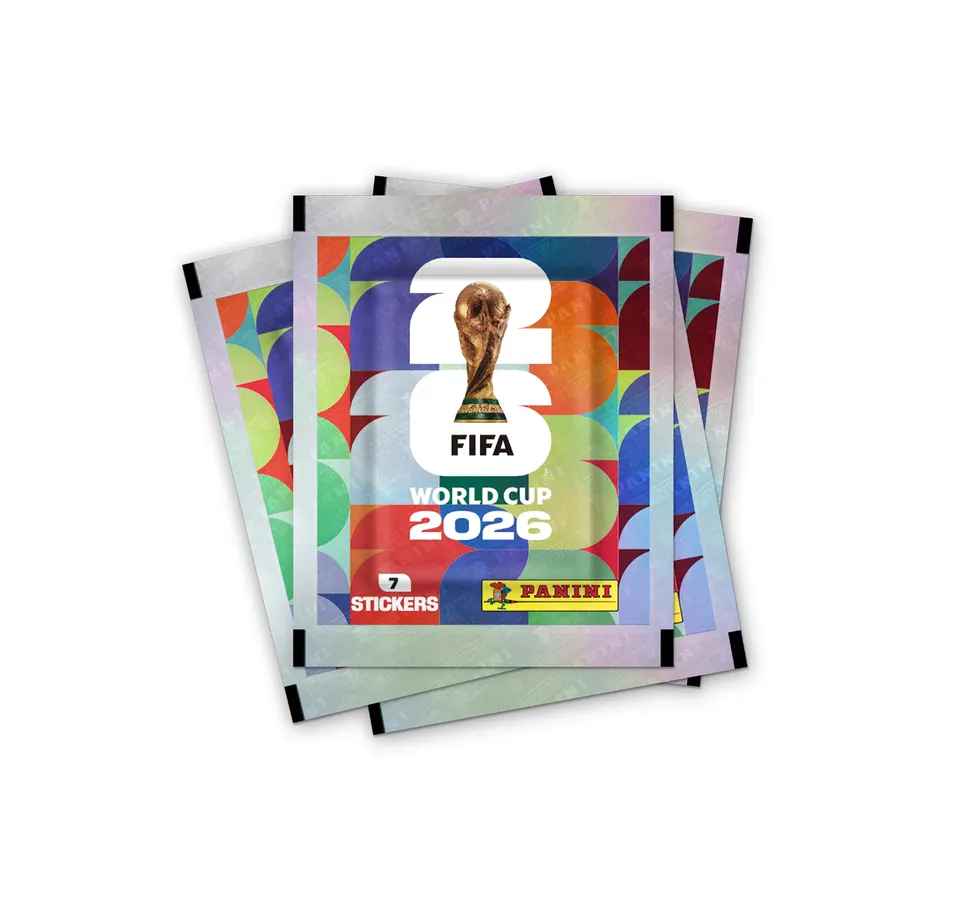 25 sobres de figuritas FIFA WORLD CUP 2026