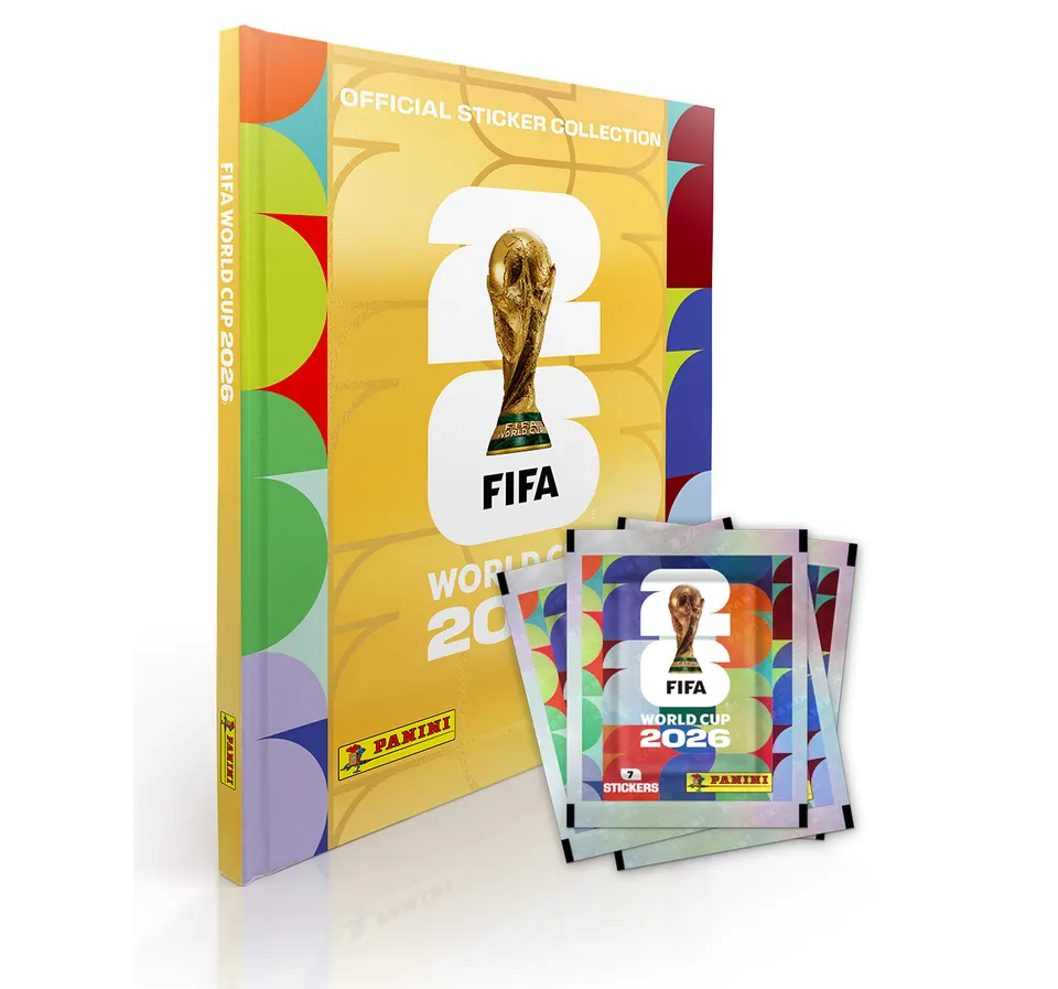 COMBO 1 álbum GOLD + 100 sobres de figuritas FIFA WORLD CUP 2026